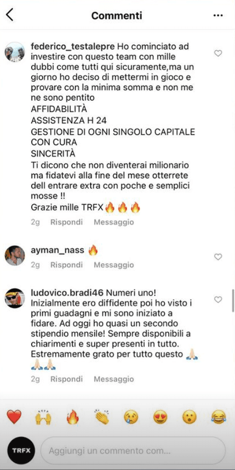 Testimonianza cliente 1